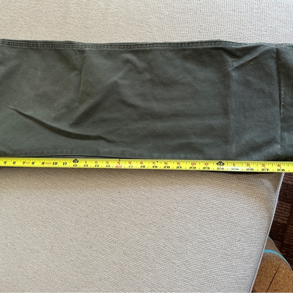 Vintage GUNG HO Fatigue Pants Cotton 38/30 OD Green Heavyweight made in USA - Picture 5 of 12